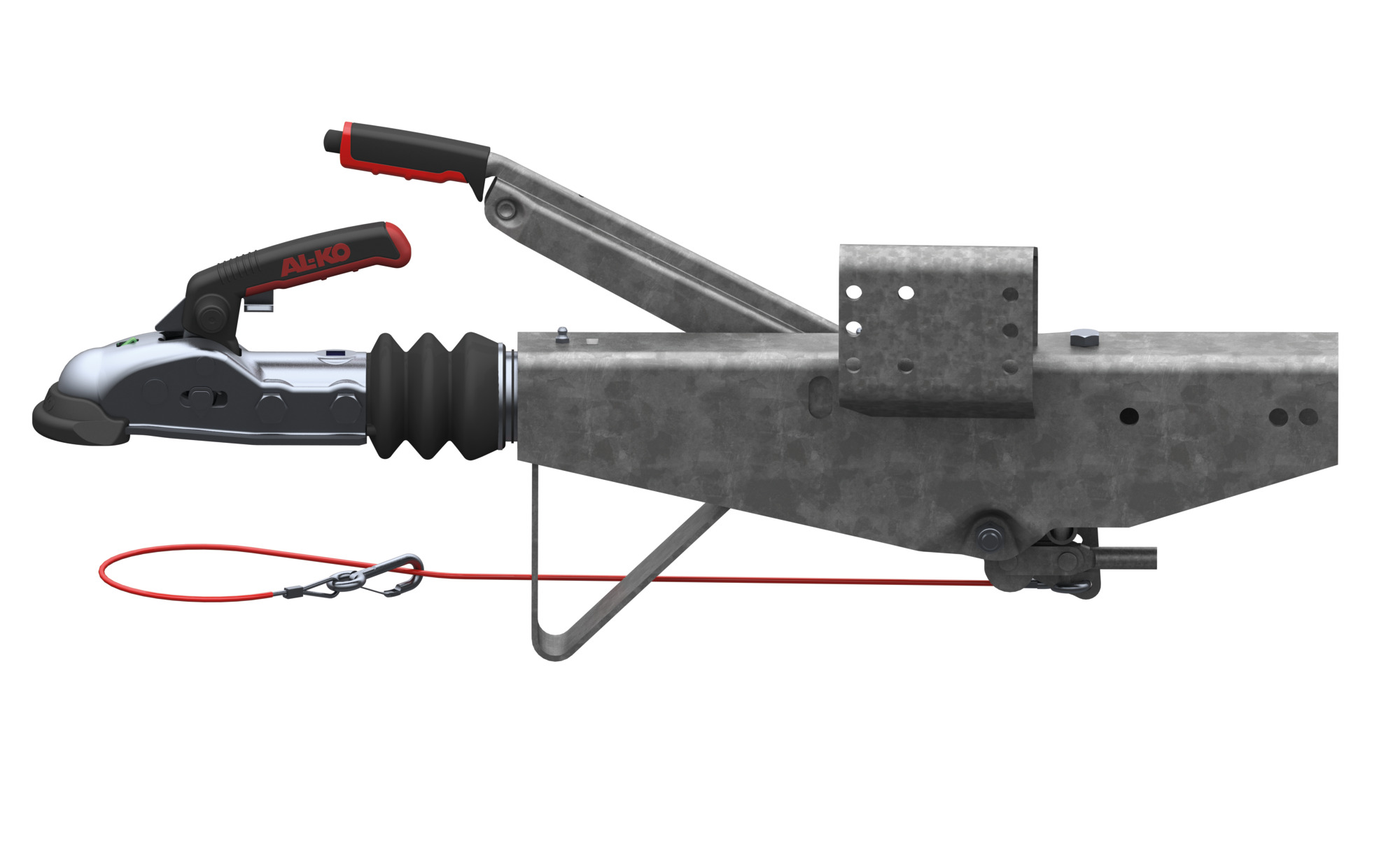 PÅLØBSBREMSE ALKO 161S/A 950-1600 KG FIRKANTPROFIL 70x70 mm