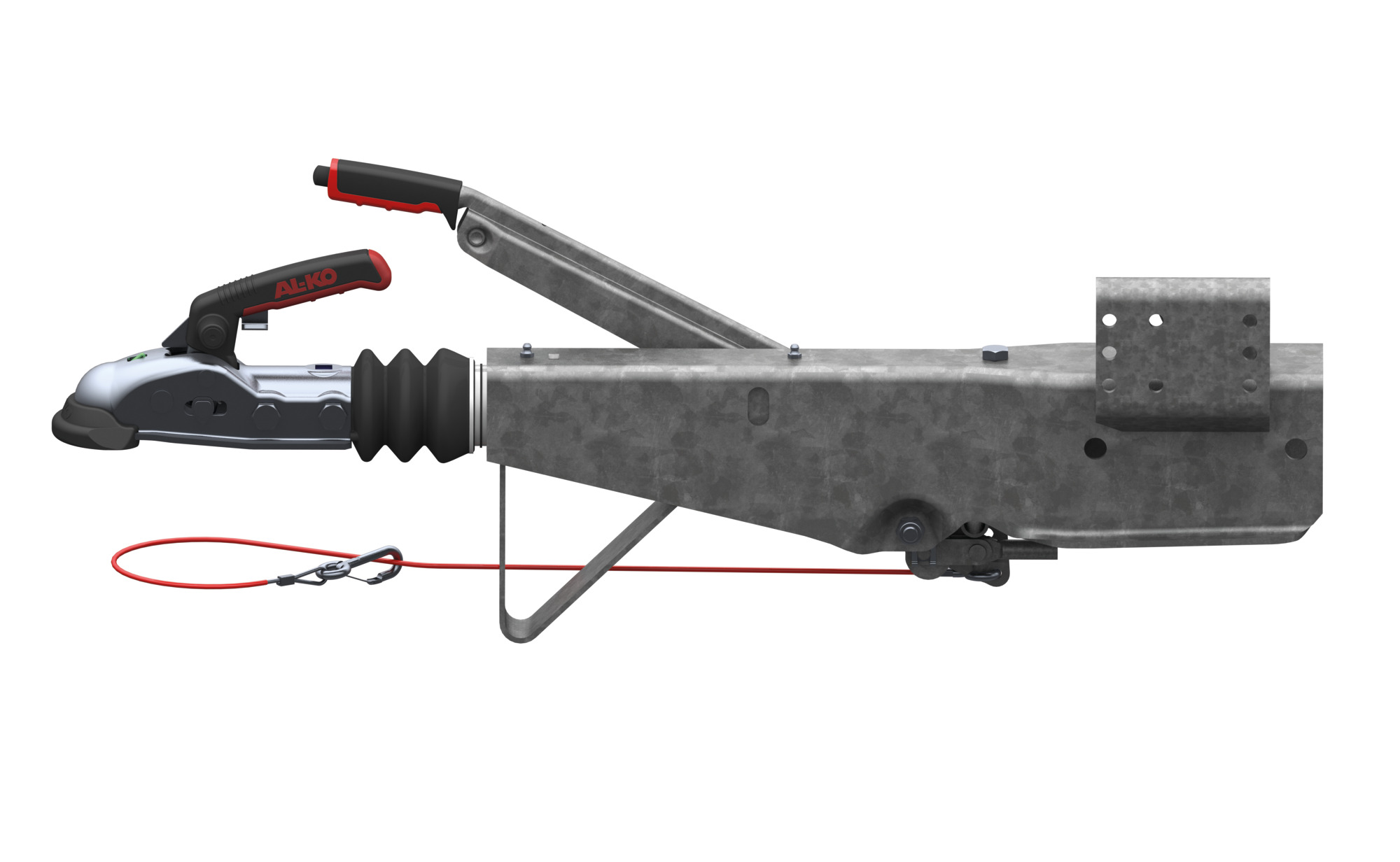 PÅLØBSBREMSE ALKO 161S/A 950-1600 KG FIRKANTPROFIL 100x100