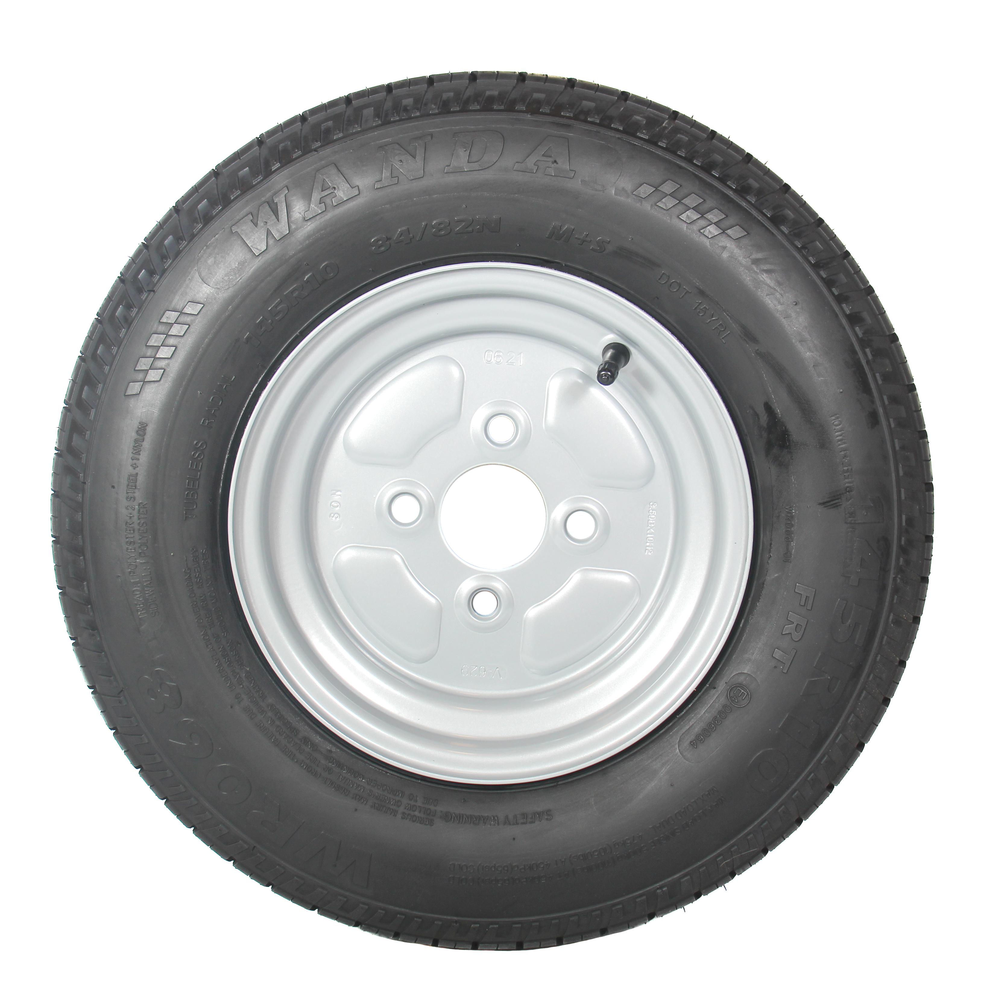 TRAILERHJUL 145R10 4X100 84N