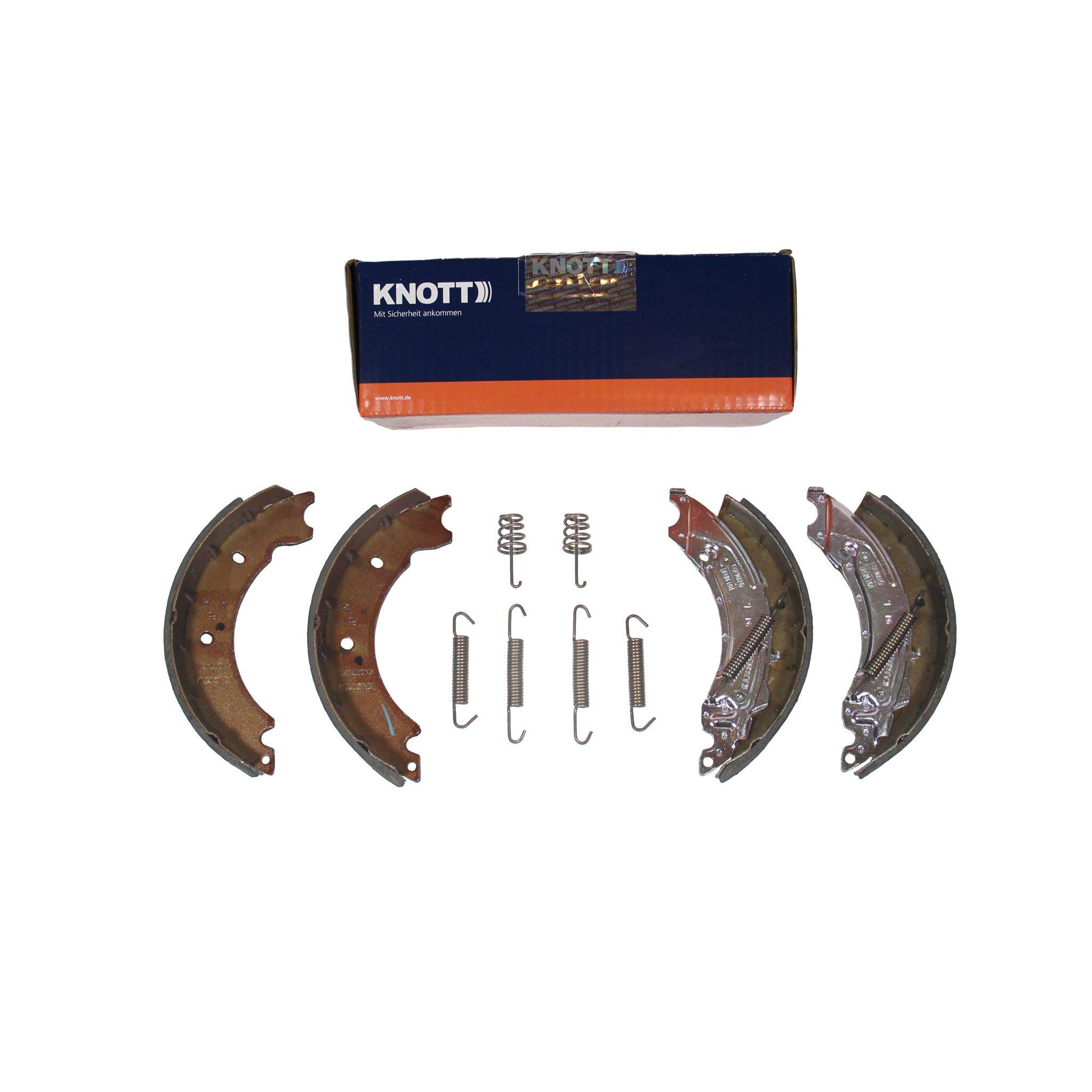 KNOTT ORIGINALE BREMSEBAKKER 200 x 50mm BAKKESÆT