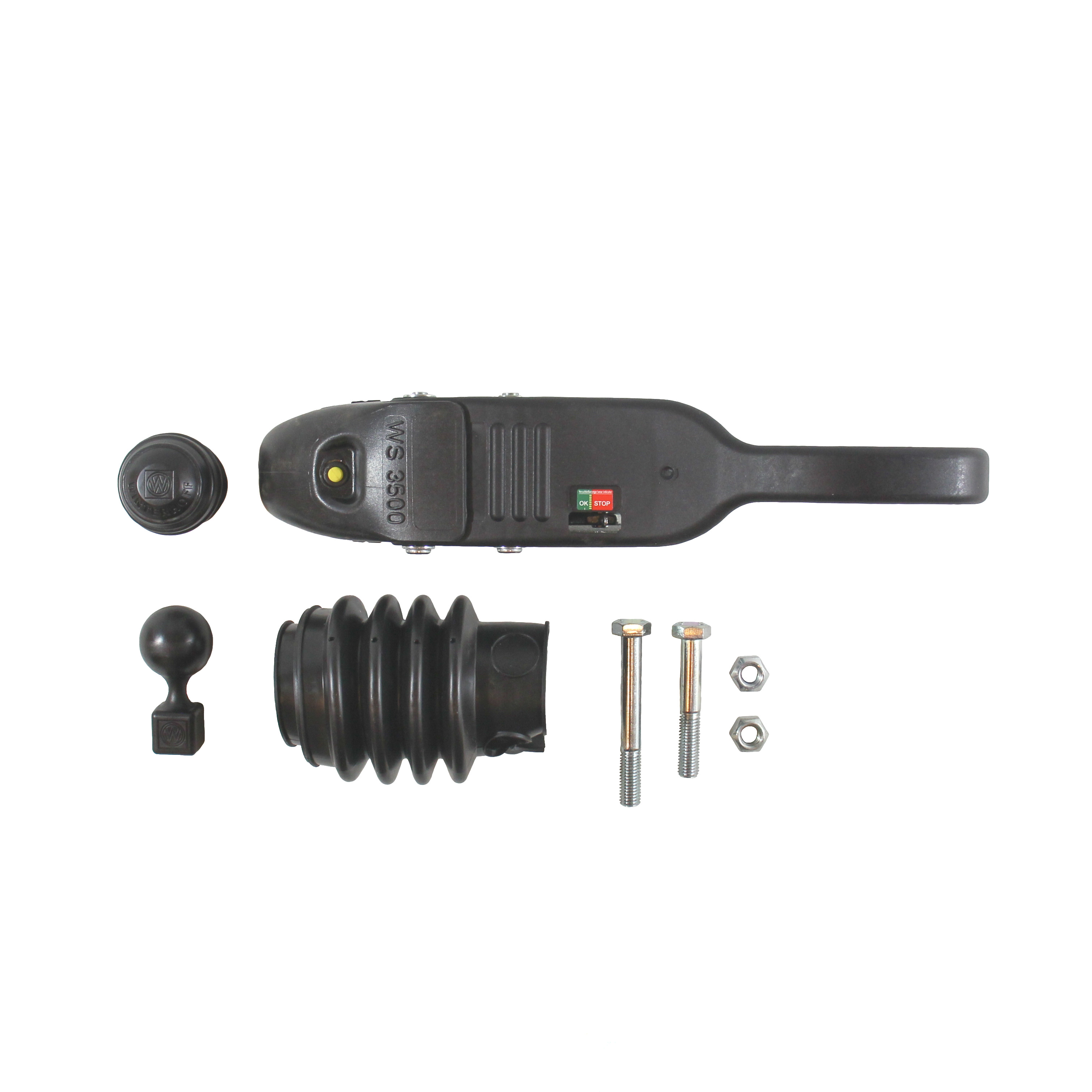 WS3500-D Ø60+65 M14M14 BPW vandret/lodret
