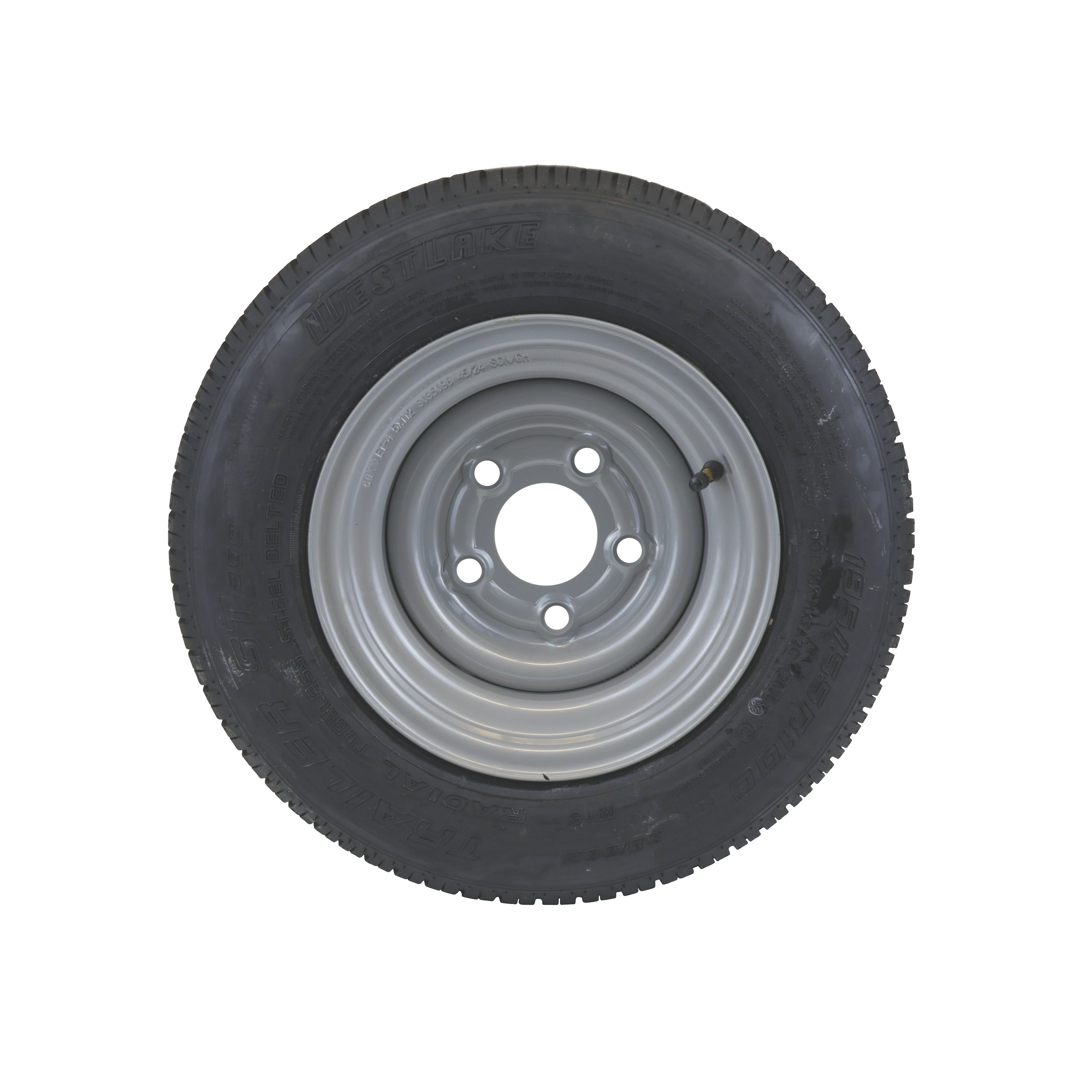 TRAILERHJUL 195/55R10C 5x112 HUL FÆLG 750KG