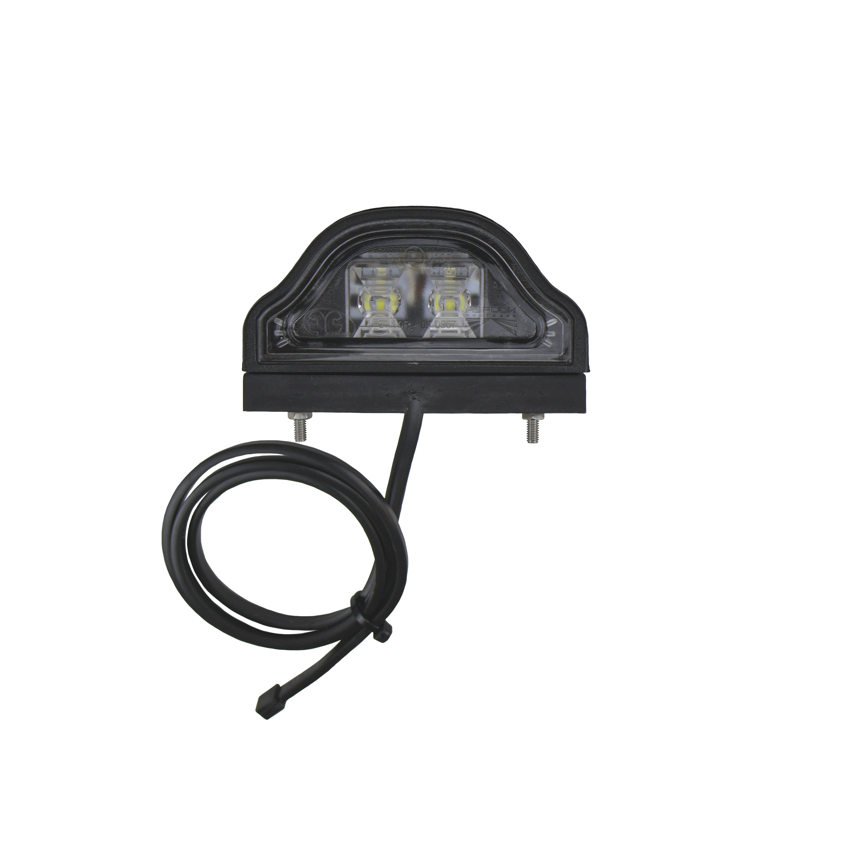 Nummerpladelygte LED + dc kabel