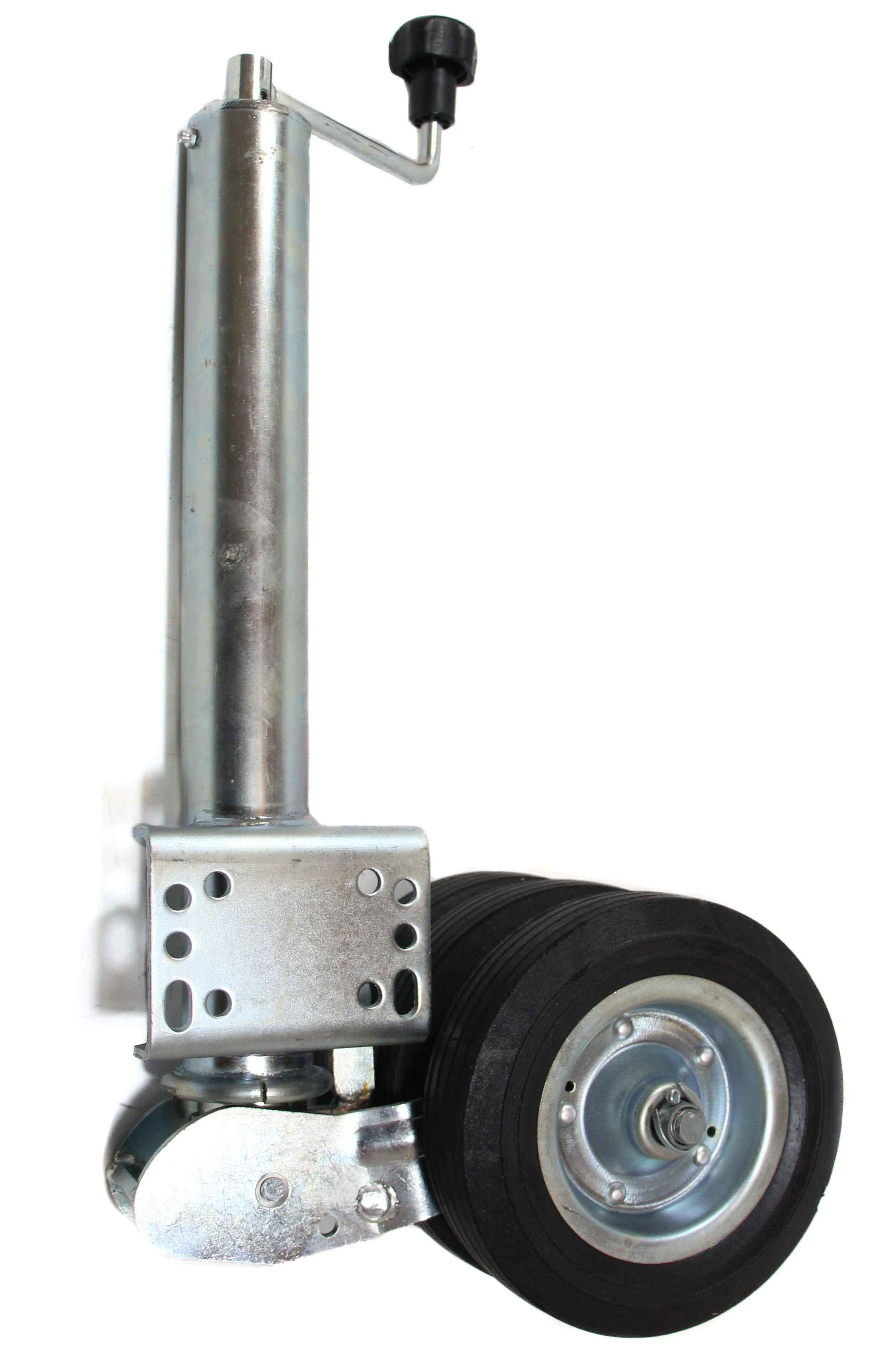 Kraftigt næsehjul 250 kg ø60 mm m/3 hjul 200 x 60 mm - kipbart