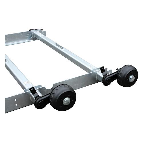 Tandemaksel KNOTT 2700kg 5huls 1692/2290 a4-skur