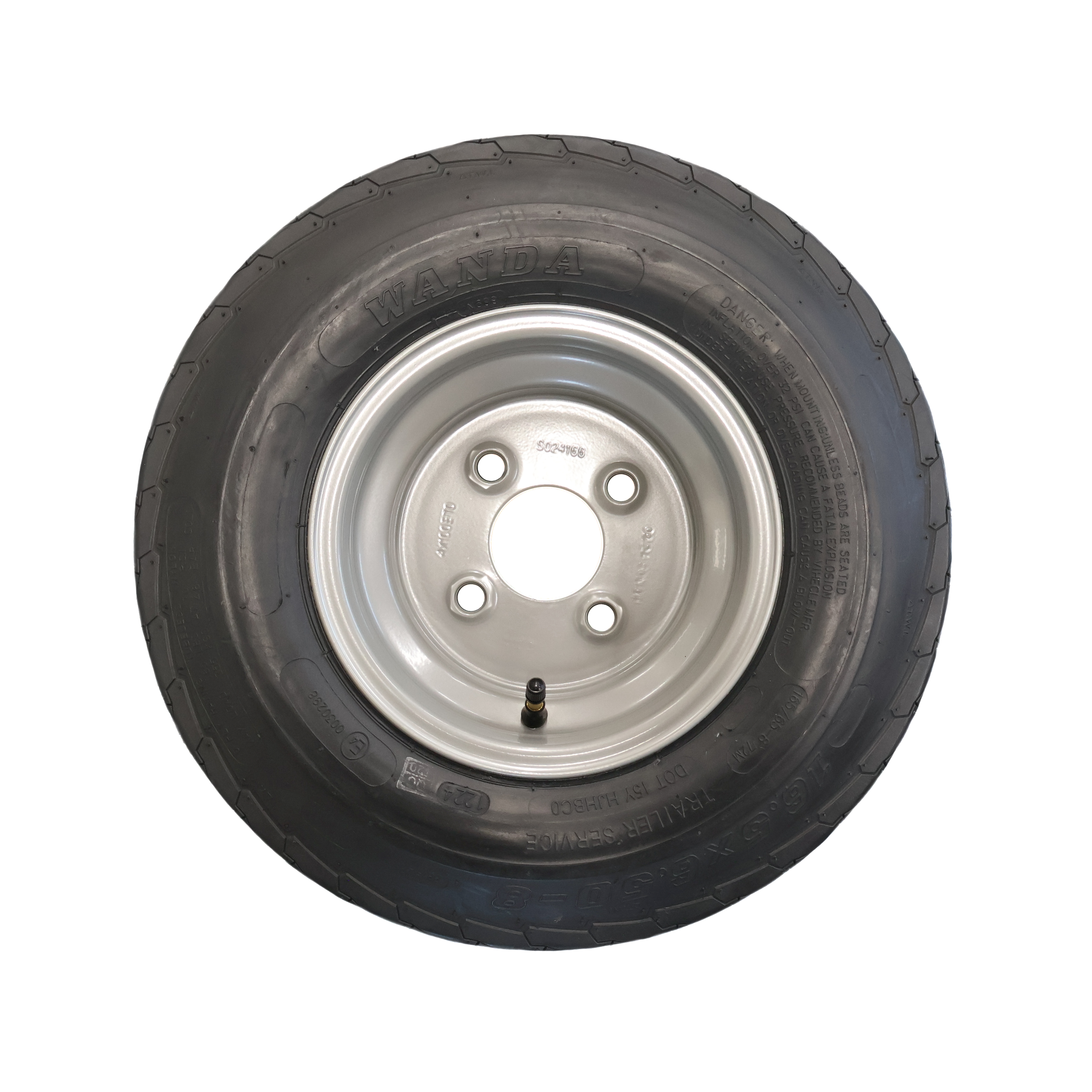 8" TRAILERHJUL MED FÆLG "CAMP-LET MODEL" 16.5x6.5-8/6