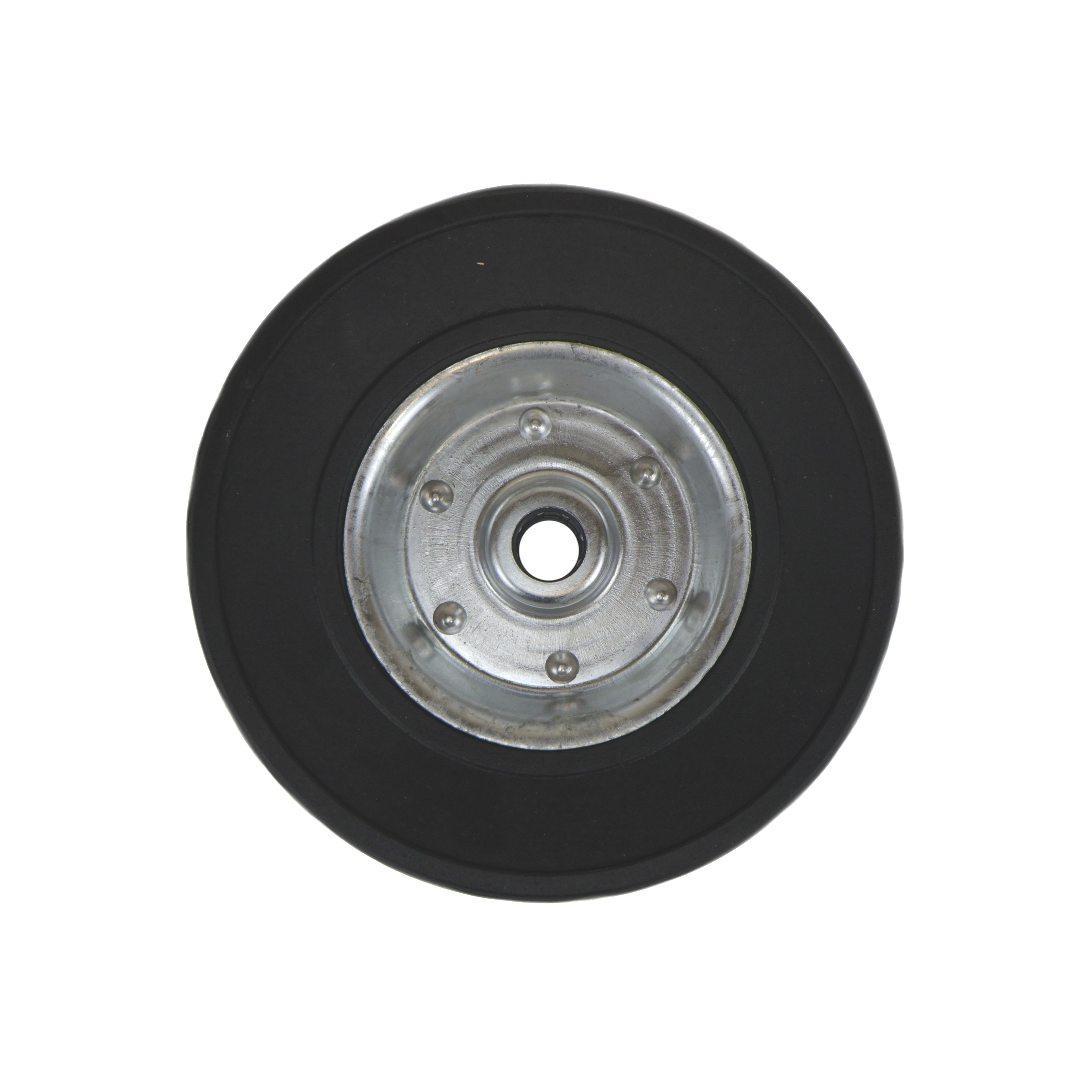Reservehjul til næsehjul 220×70 mm 200 kg massivgummi med nav 20×53 KNOTT
