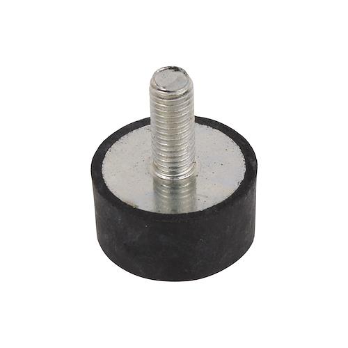 GUMMIBUFFER Ø30X15 MM M/GEVIND