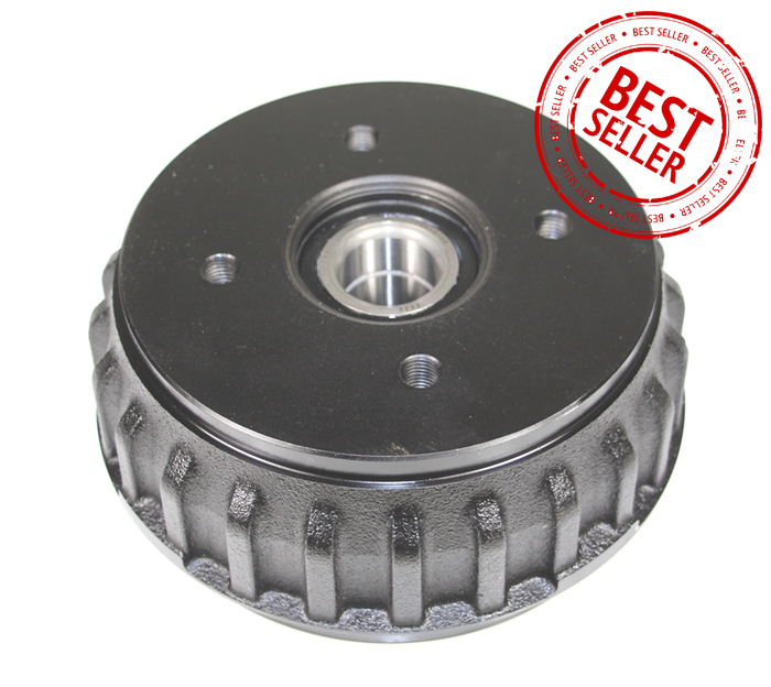 BREMSETROMLE 160 x 35 FOR ALKO 1637 4X100 LEJE 30/60K - Højde på tromle 84 mm