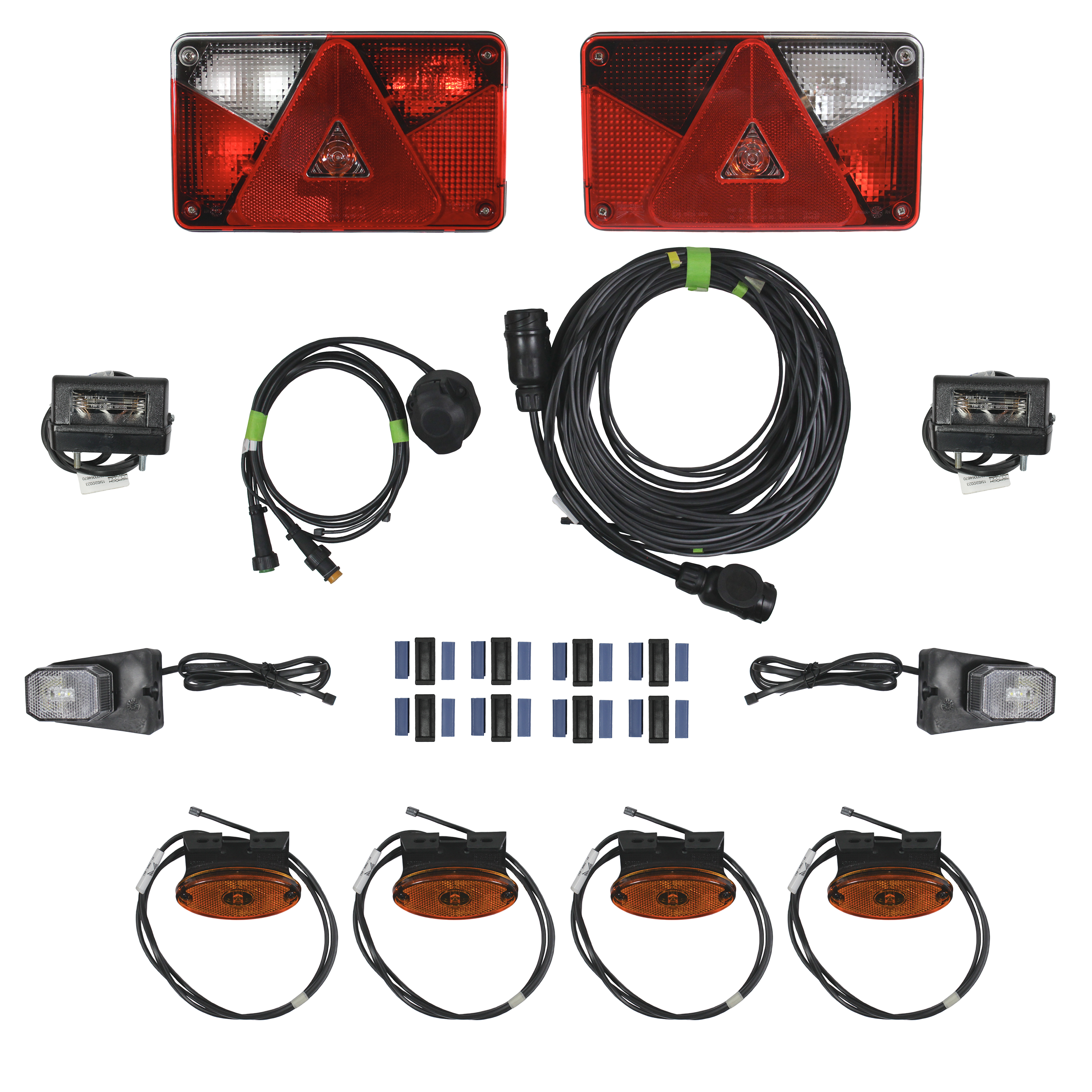 BÅDTRAILER LYGTE KABELSÆT - 7 METER KABEL