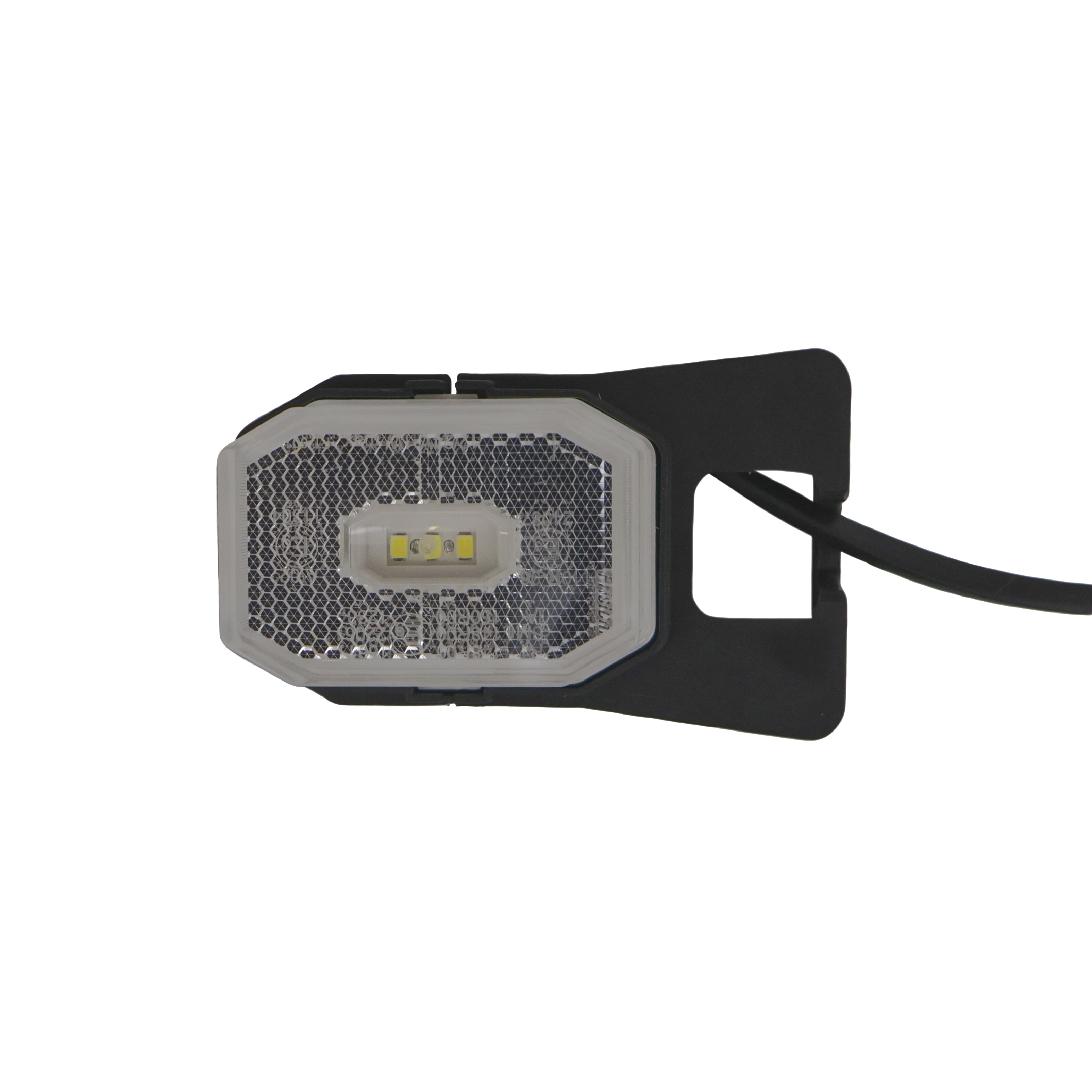 FRISTOM POSITIONSLYGTE LED HVID - 1 M DC KABEL 12-30V MED HOLDER