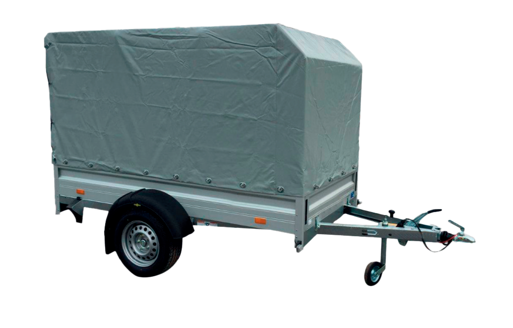 HUMBAUR HA132513 høj presenning trailer mål 257 x 137 cm