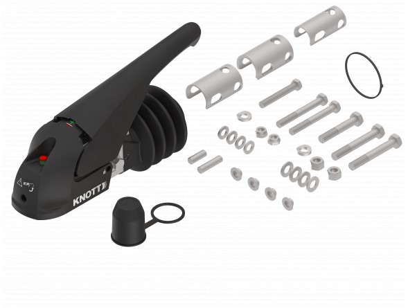 KNOTT SLINGREKOBLING KS30 3000 KG - Ø35-40-45-50mm
