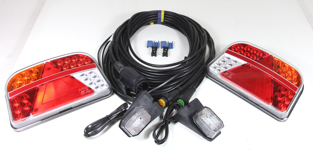 LYGTESÆT LED KIT 4 - LAD OP TIL 5 METER "udgår"