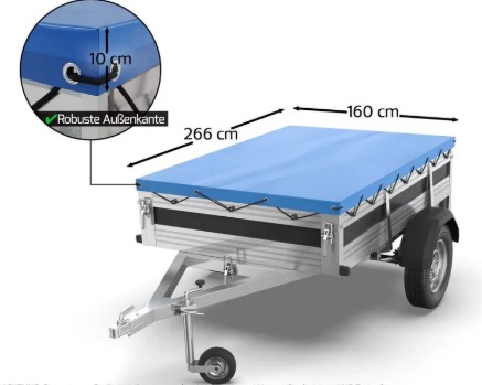 PRESENNING NEPTUN TIP TRAILER N13/N15/N27 256 - 266x160x10 CM