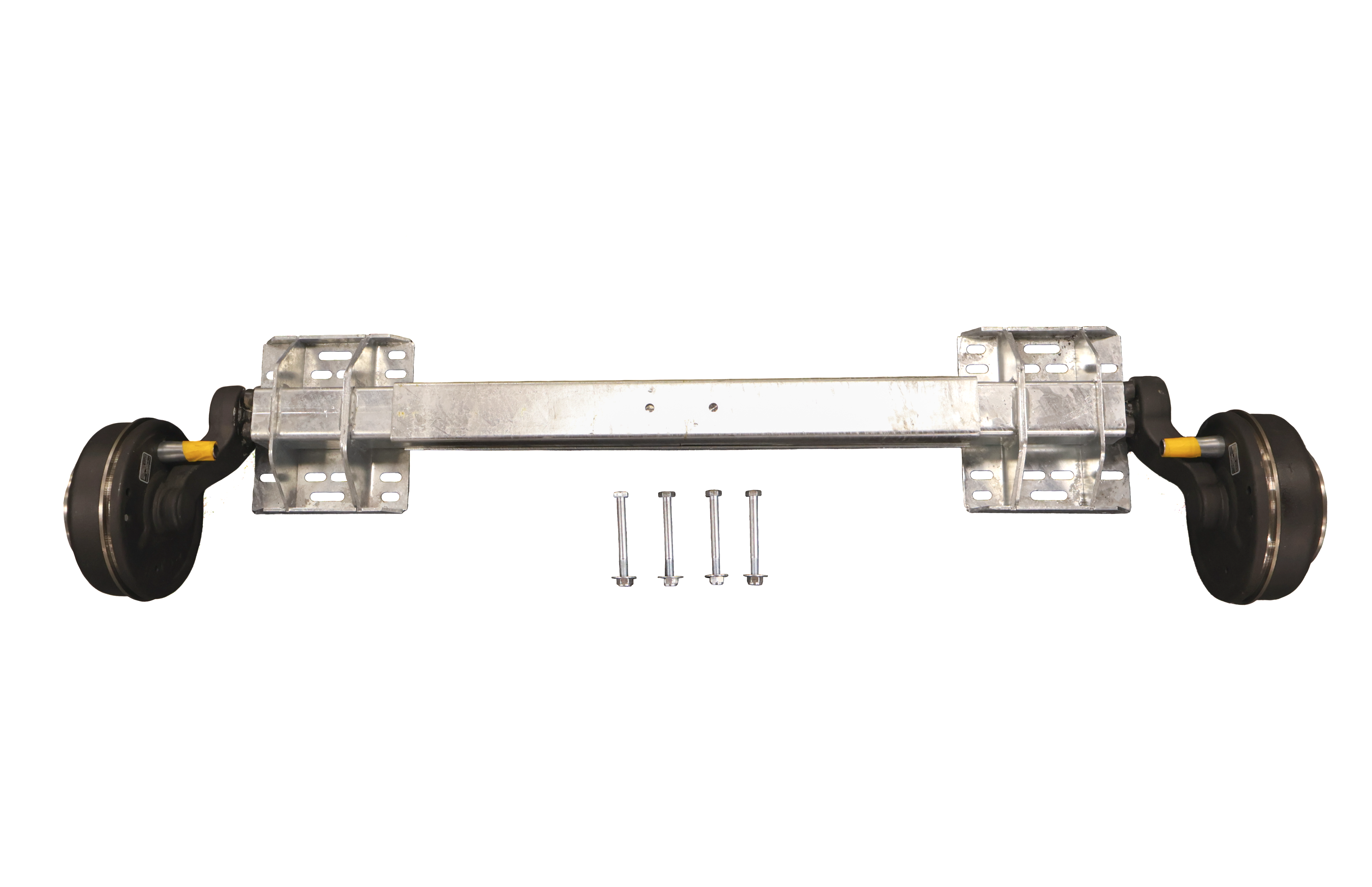 Universal aksel - justerbar c-mål 1650 - 2170mm med bremse 1800 kg 5x112 ("BPW")