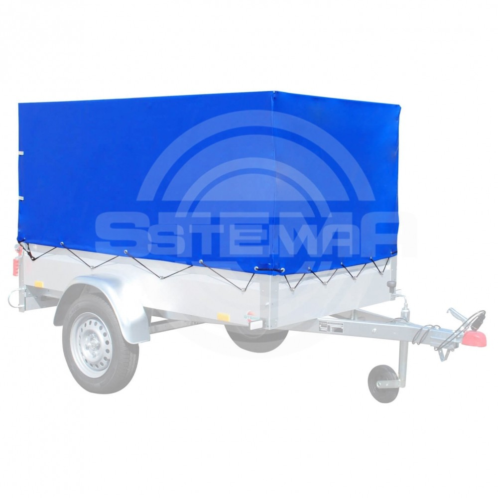 HØJ PRESENNING MED STATIV TIL STEMA TRAILER 207x114x80