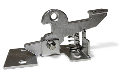 Rear door closure, Alko, stainless steel