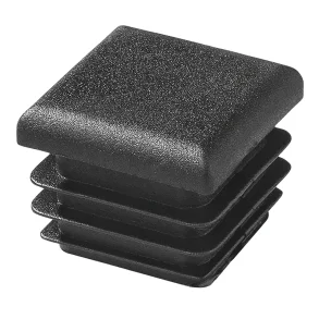 ENDKAPPE 25x25 - Schwarz