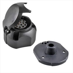 13-POLIG KONTAKTDOSA M. GUMMIFRSEGLING