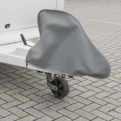 DEICHSELABDECKUNG GRAU - EXTRA FESTES MATERIAL