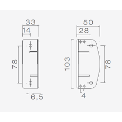 MONTAGE VINKEL 90 GR FOR SUPERPOINT