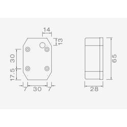  FLEXIPOINT GLAS WEISS