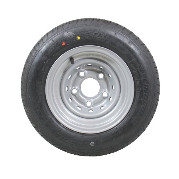 Tilhengerhjul 195/55R10c 5x112 hull felg 750kg