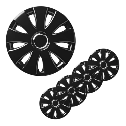 13 ZOLL RADKAPPEN - AURA SCHWARZ - 4 STCK.