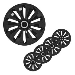 13 ZOLL RADKAPPEN - FOX SCHWARZ - 4 STCK.