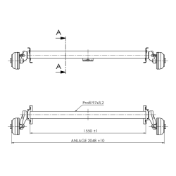 ALKO AKSEL 1300KG 5X112 A:1550 C:2048
