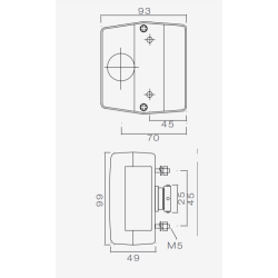 MINIPOINT BAGLYGTE 3 KAMMER 23-0300-507