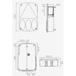 EARPOINT IV HGER KOMPLETT 5-POLIG
