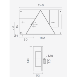 MULTIPOINT 1 RCKLICHT RECHTS KOMPLETT MIT RCKLICHT 5-POLIG
