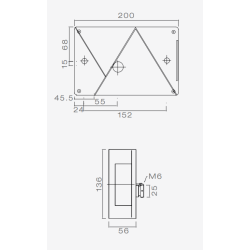 RCKLICHT MULTIPOINT IV LINKS KOMPLETT 5-POLIG