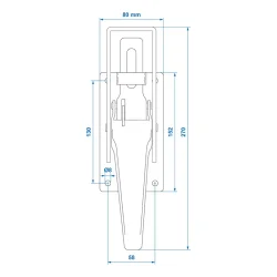 LUKKEHNGSEL TICO MED BJLE