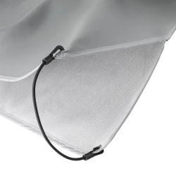 DEICHSELABDECKUNG GRAU - EXTRA FESTES MATERIAL