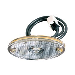 LUCIDITY POSITIONSLICHT P&R LED WEISS 0.5MTR 30335 MIT KLAMMERN