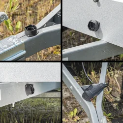 Steckerhalter, Steckerparkplatz fr 13 pol. Anhngerstecker Aufbewahrung