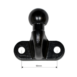 TRKKUGLE SORT VINKLET - 3500kg