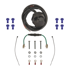 13-POLIGE STECKDOSE MIT SOCKEL UND KABELN