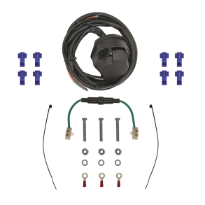 13-POLIGE STECKDOSE MIT SOCKEL UND KABELN