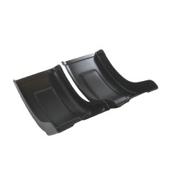 ALKO HALBKOTFLGEL SCHWARZ KUNSTSTOFF