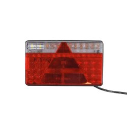 BAKLYKTA LED 12/24V HGER 5-POLIG - ASPCK MULTILED II
