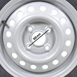 10" TRAILERHJUL 145/80B10 4x100 HUL FLG 84N