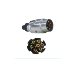 STECKER 7 POLIG METALL
