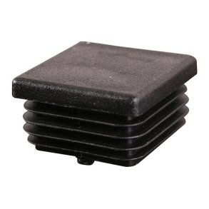 ENDKAPPEN 35 x 35 x 1 - SCHWARZ