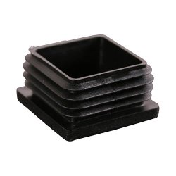 ENDKAPPEN 35 x 35 x 1 - SCHWARZ