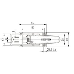 LUKKEHNGSEL KNOTT MED BJLE