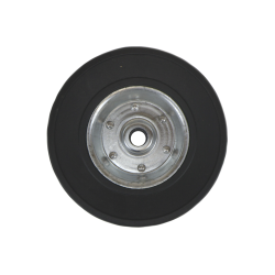 Ersatzrad f�r St�tzrad 220 � 70 mm, 200 kg, Vollgummi mit Nabe 20 � 53 mm KNOTT